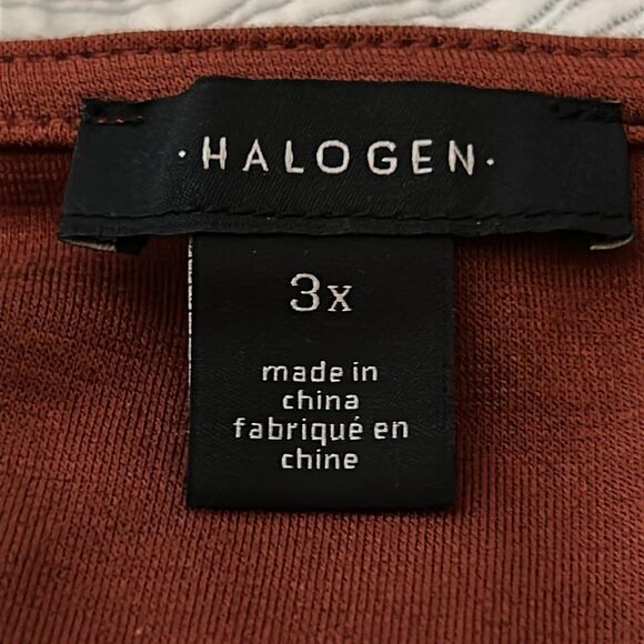 Halogen rust Dolman Sleeve new with tags from Nordstrom‘s spice to apple 3X - Picture 4 of 8